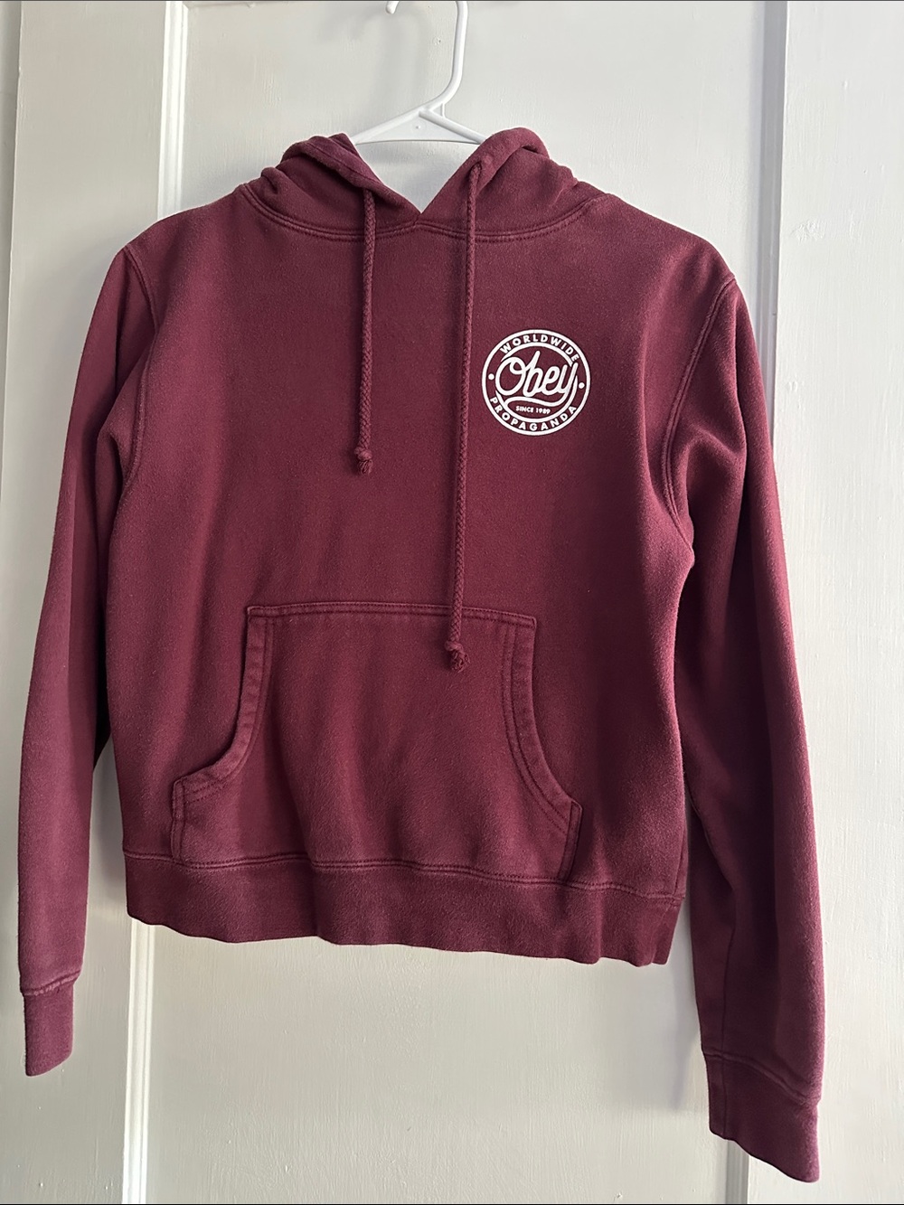 Obey Women's Crew Pullover Hoodie